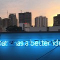 Data has a better idea sign